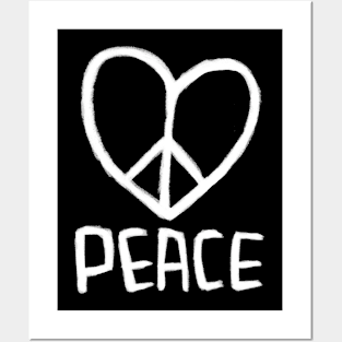 Love Peace, Peace and Love Posters and Art